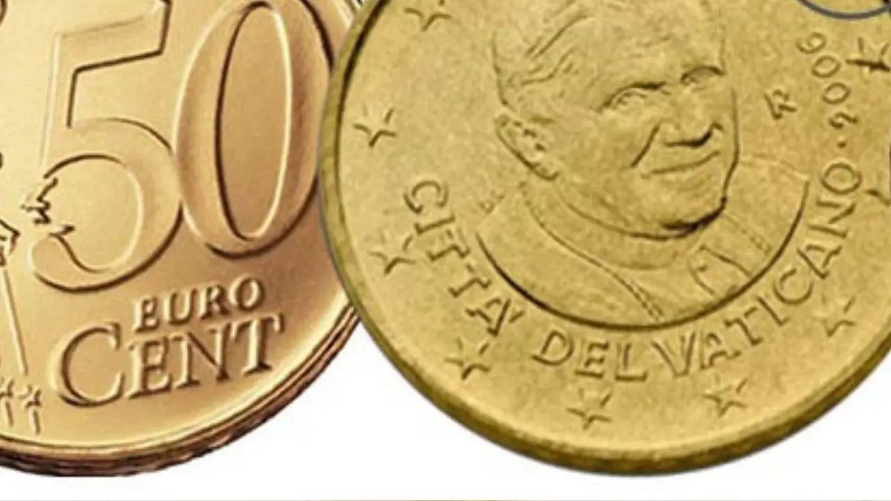 Monete rare del Vaticano possono superare i 500 euro di valore Monete rare del Vaticano possono superare i 500 euro di valore